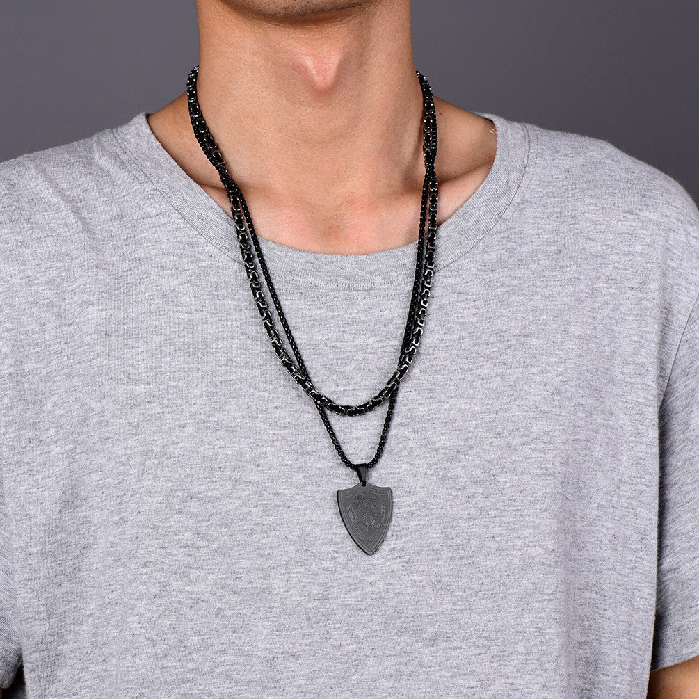 The Archangel St Michael Necklace for Men