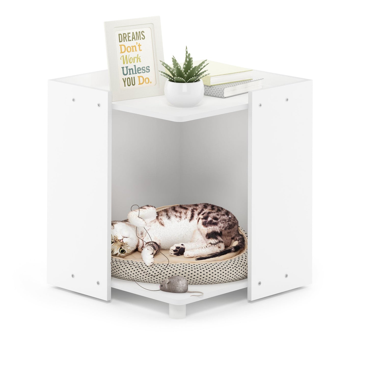 Enclosure Litter Box for Cats