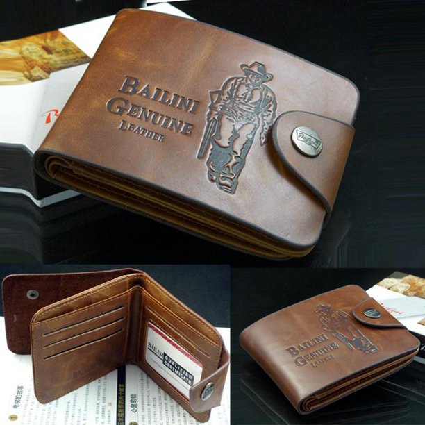 Genuine Leather Wallets for Men