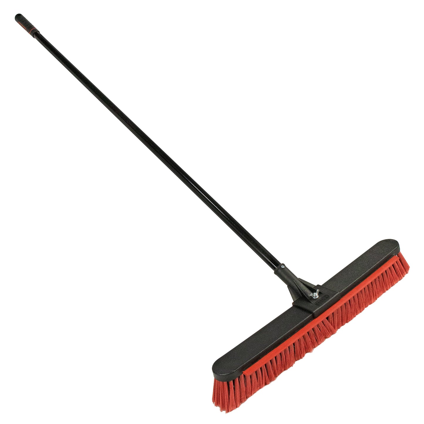 24in Heavy-Duty Multi-Surface Push Broom w/ Squeegee