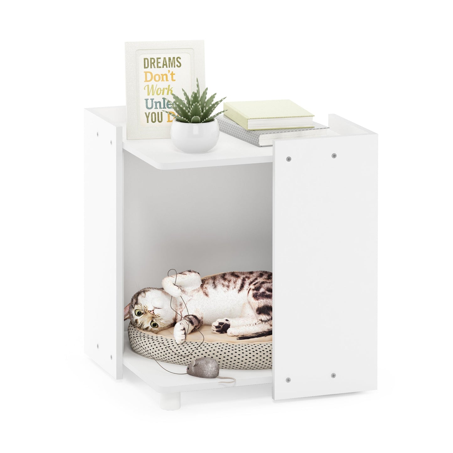 Enclosure Litter Box for Cats