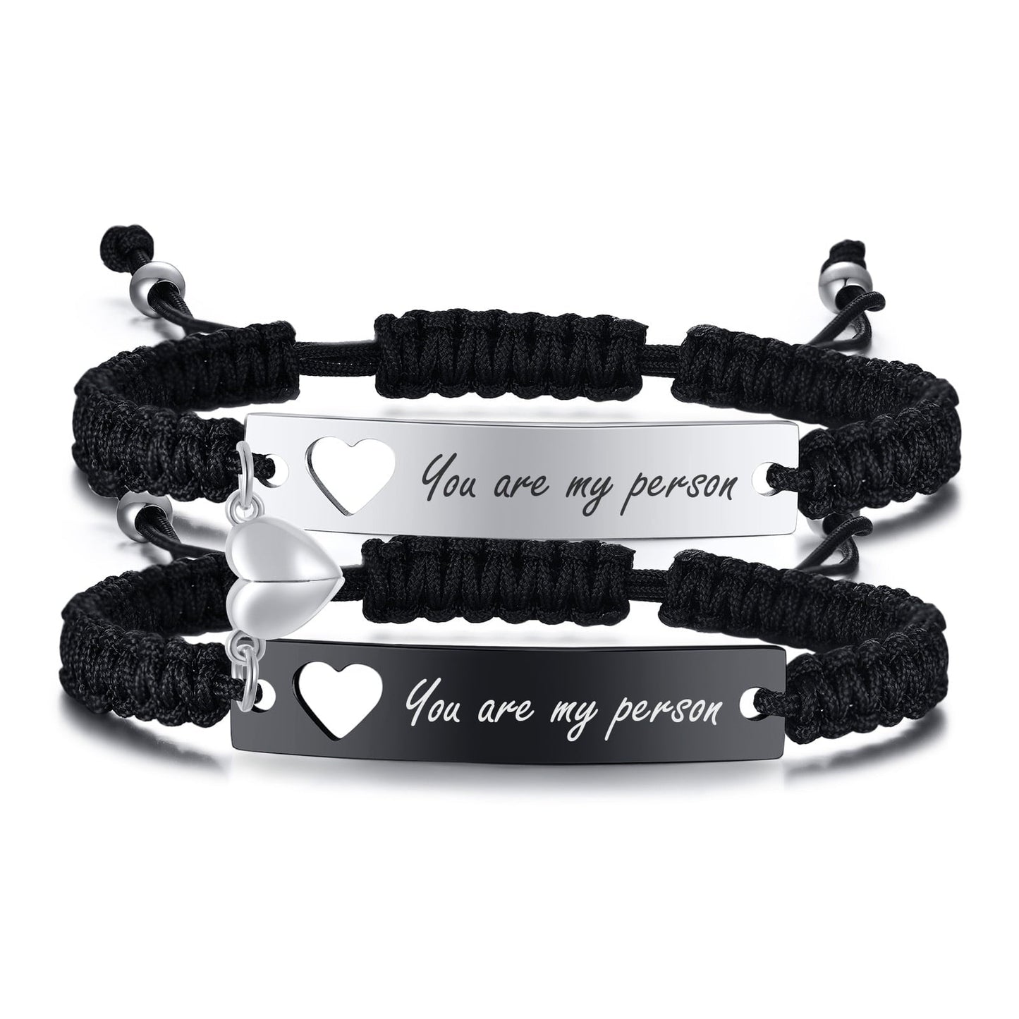 Adjustable Magnetic Couples Bracelets