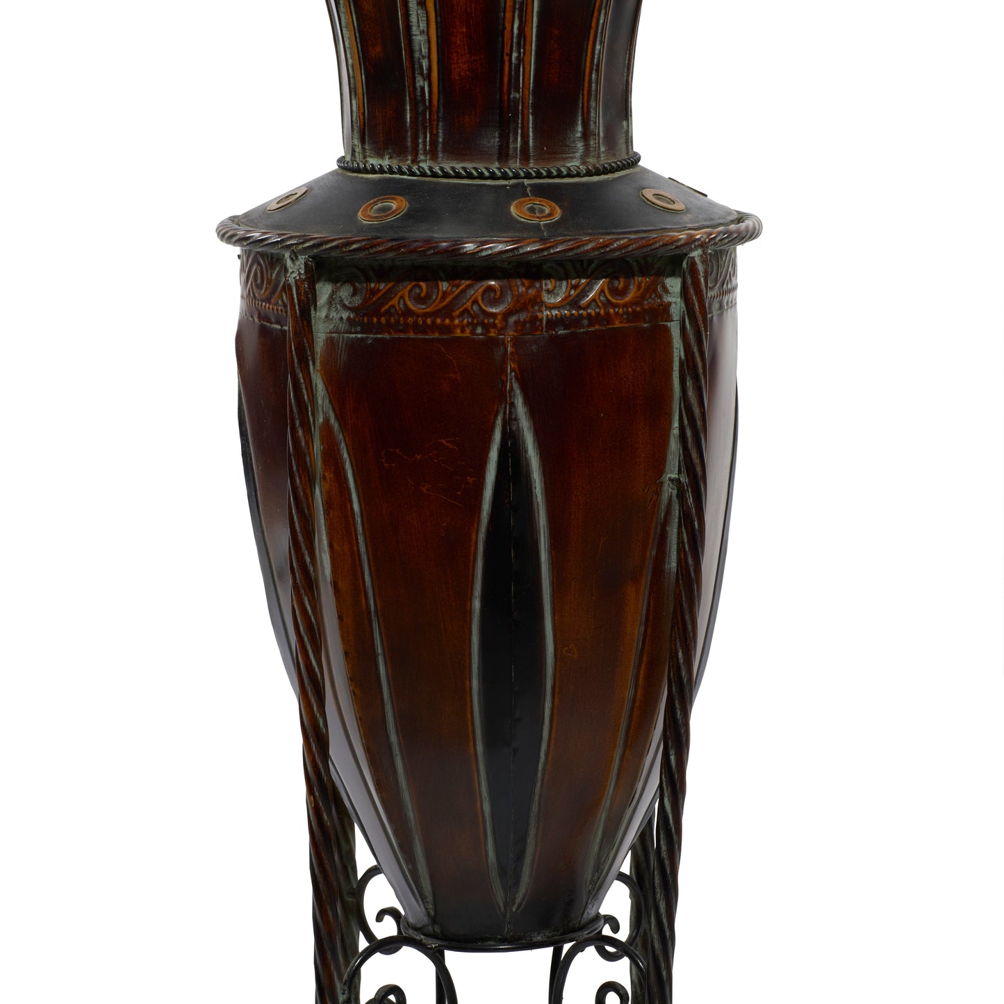 27 in RUSTIC Geometric Iron Tabletop