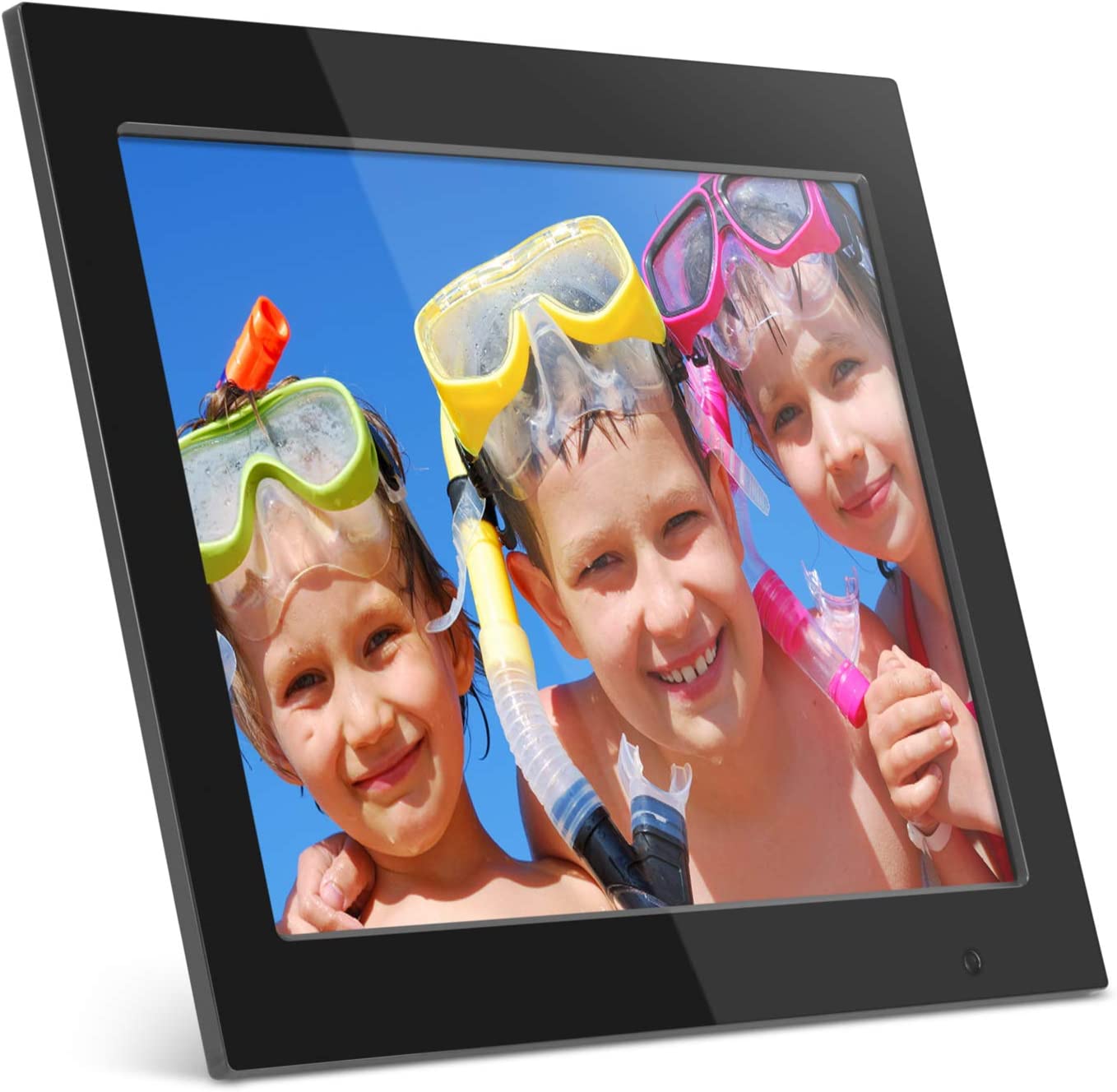 8 Inch LCD Digital Photo Frame with Auto Slideshow Using USB SD/SDHC - Black