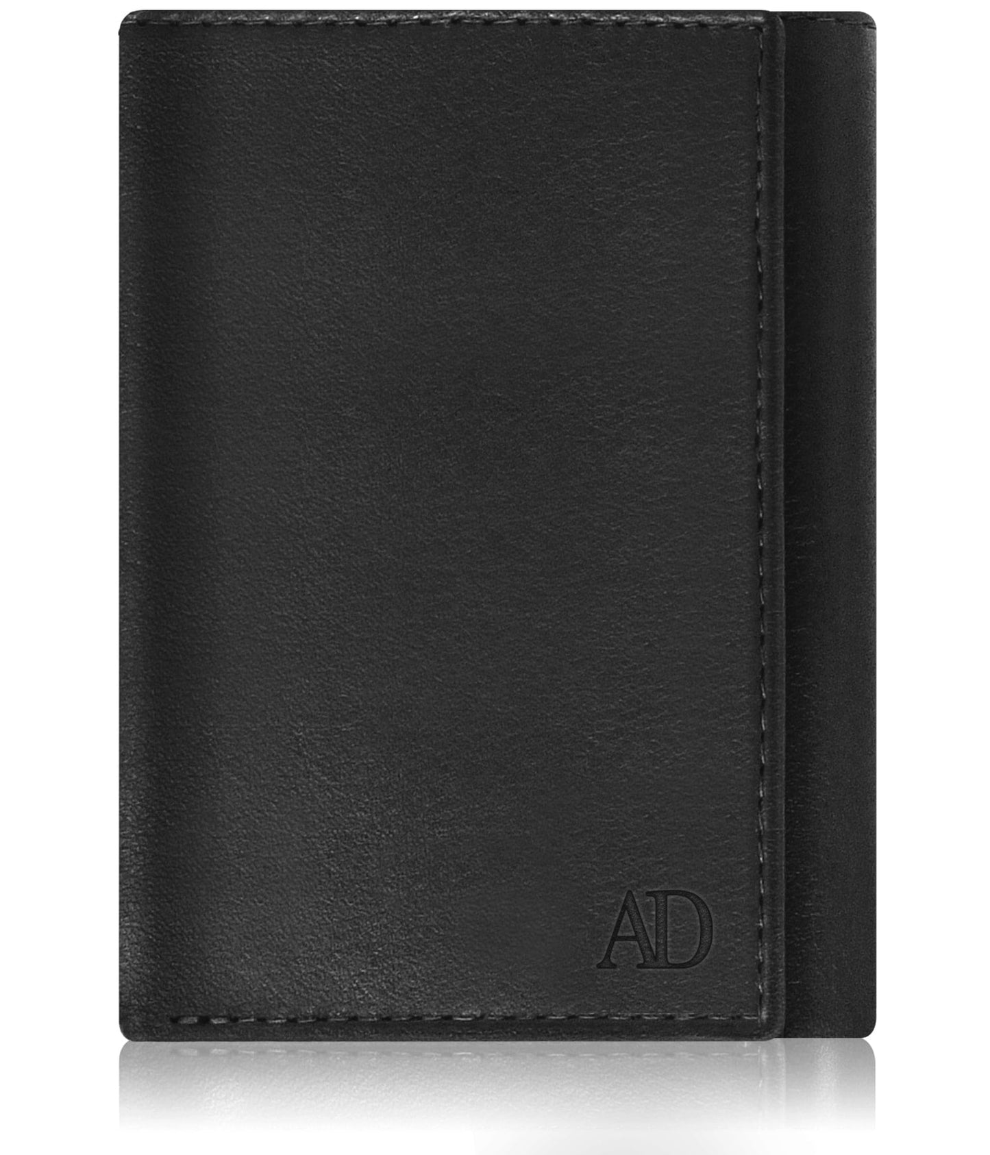 Genuine RFID Leather Slim Trifold Wallets For Men