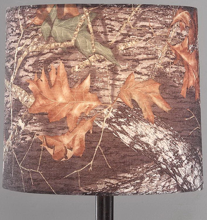 Rustic Deer Antler Accent Lamp, Dark Brown Wood tone