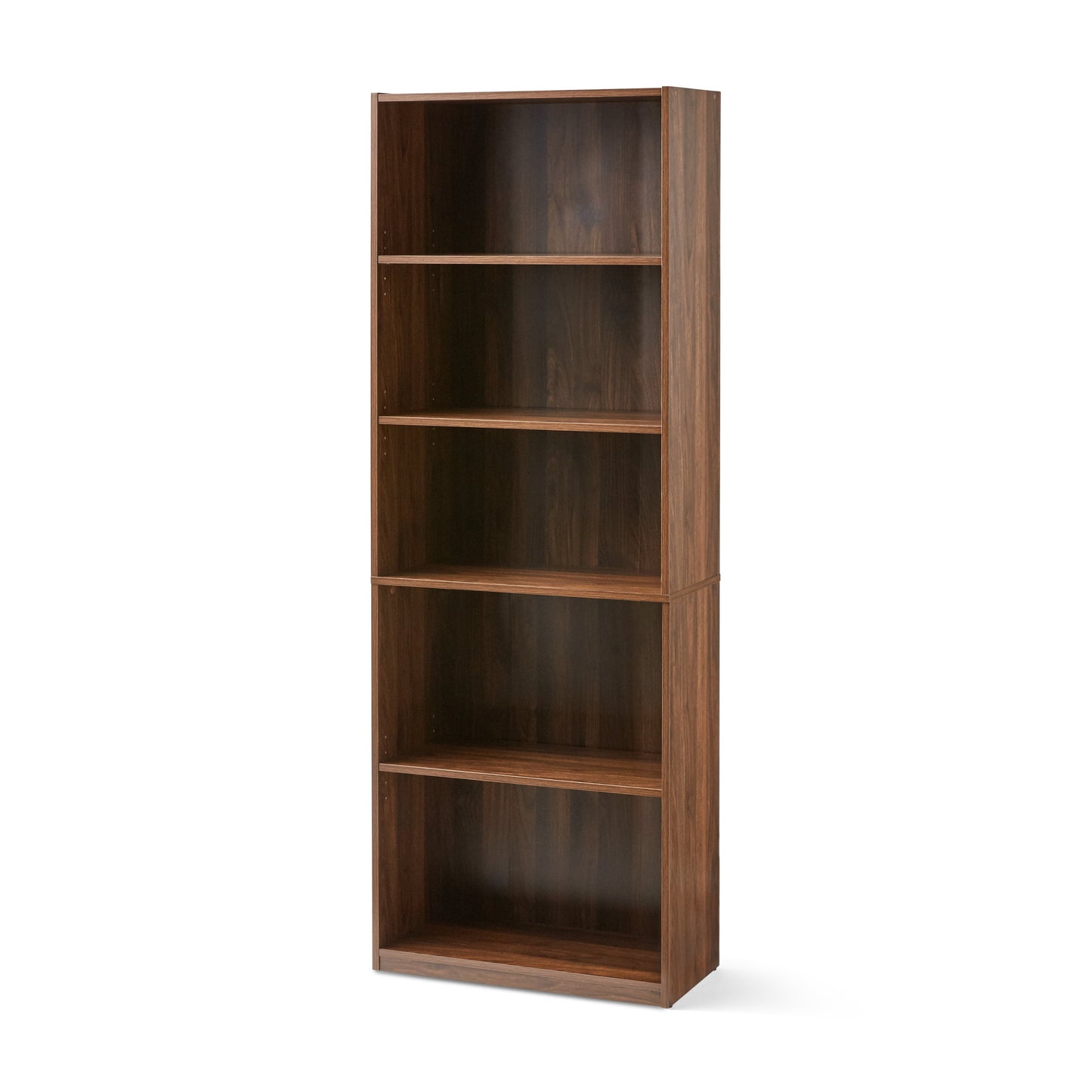 71" 5-Shelf Bookcase with Adjustable Shelves