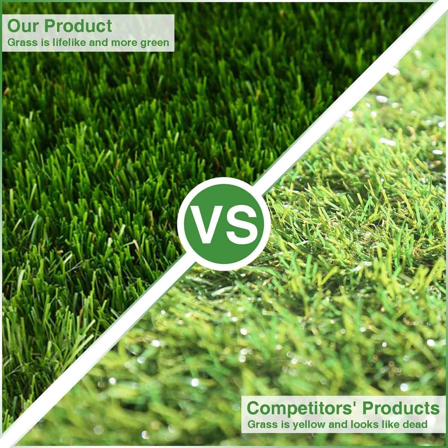 1.6x6.6FT/ 3.3x16.5FT Artificial Grass Landscape