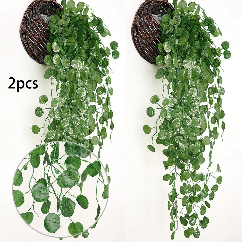 2x Artificial Hanging Plants