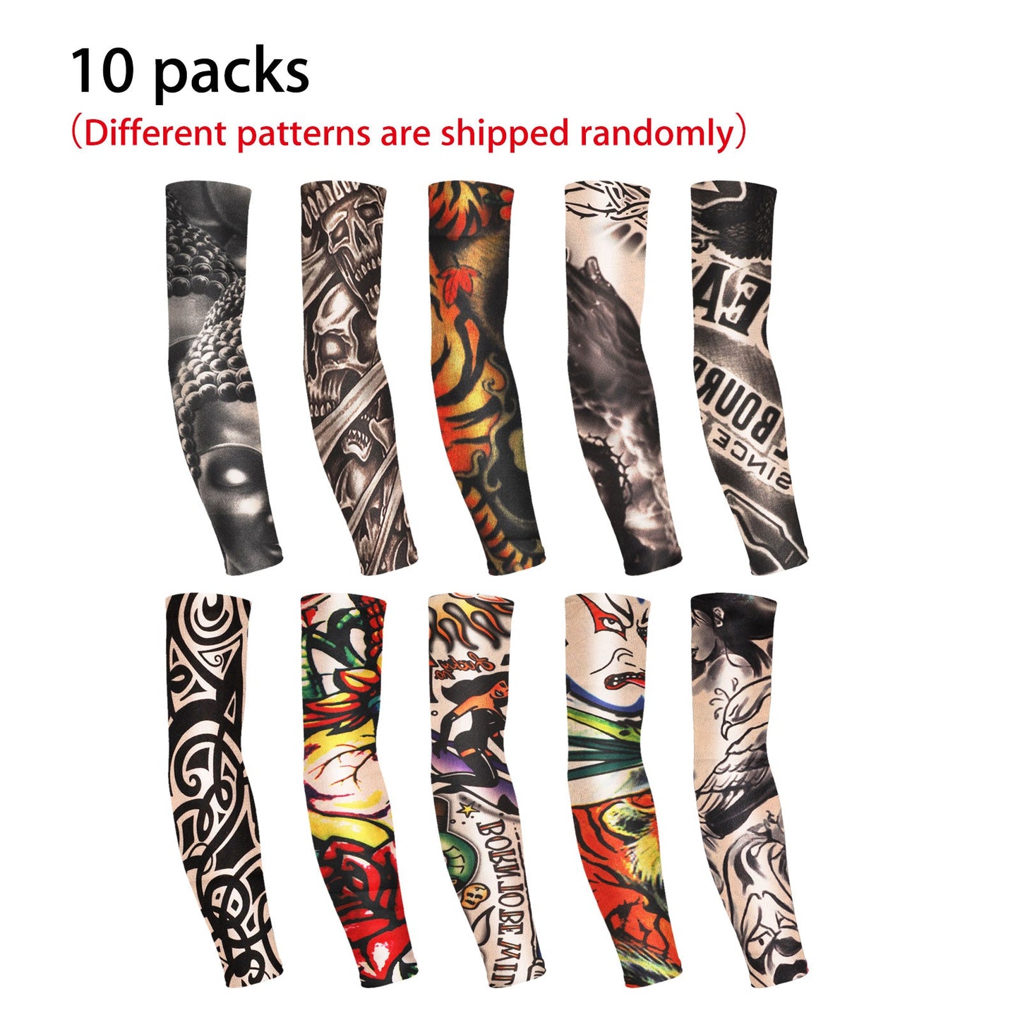 10/5Pcs Cooling Arm Sleeves Cover