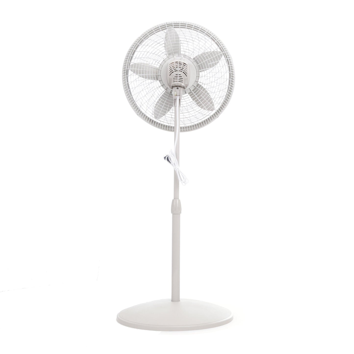 18" Adjustable Cyclone Pedestal Fan w/ 3 Speeds, Gray