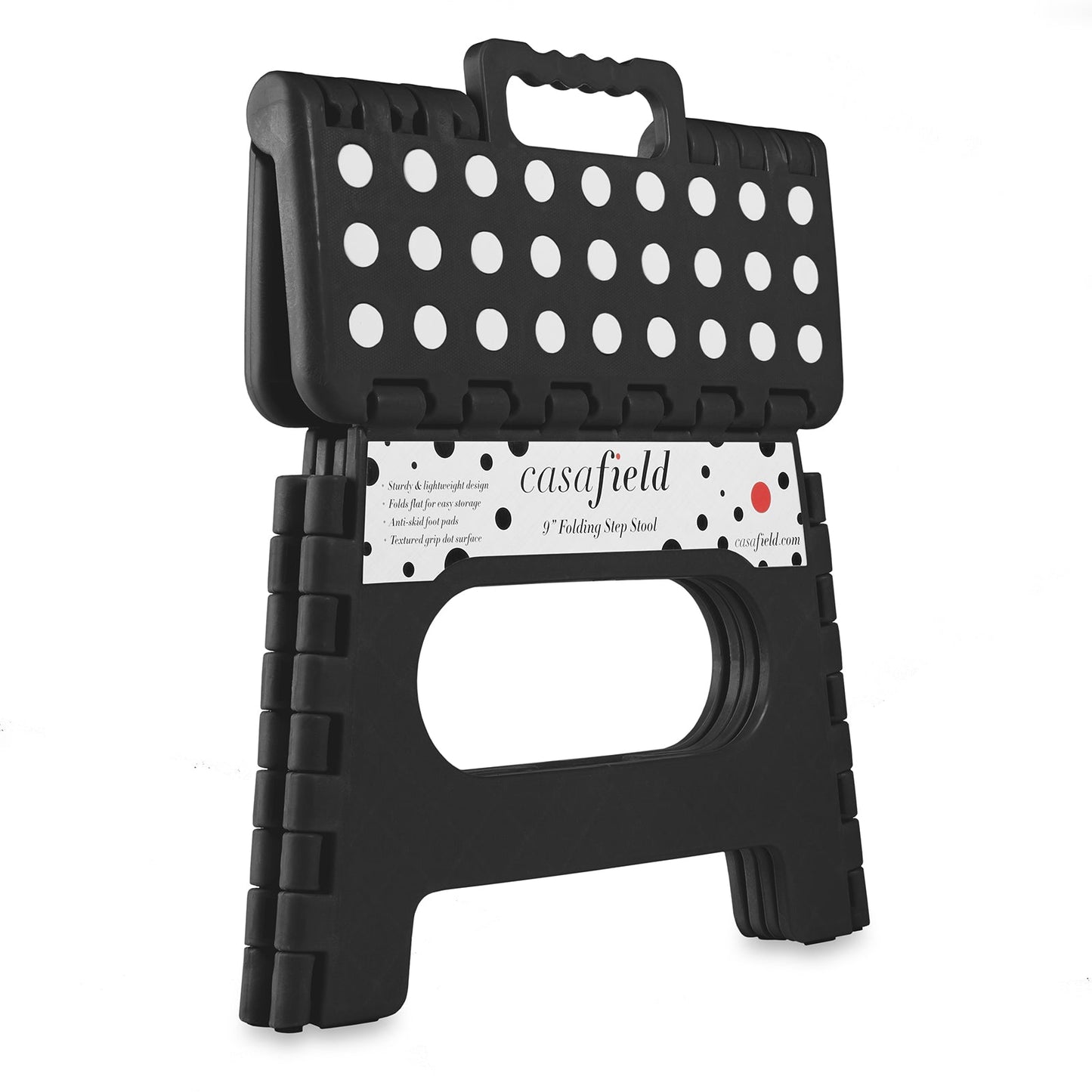 9" Folding Step Stool w/ Handle
