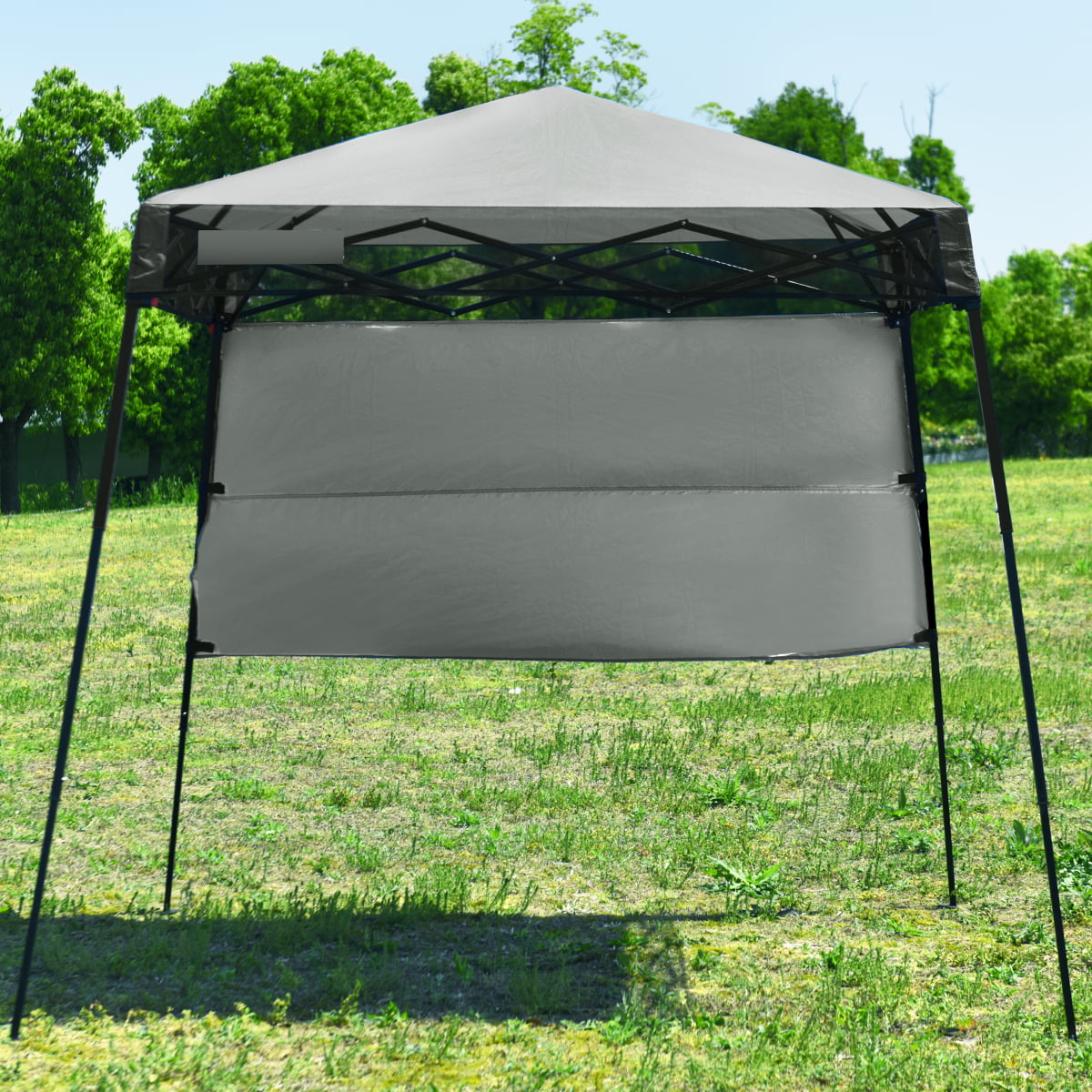 7' x 7' Gray Pop-up Outdoor Canopies