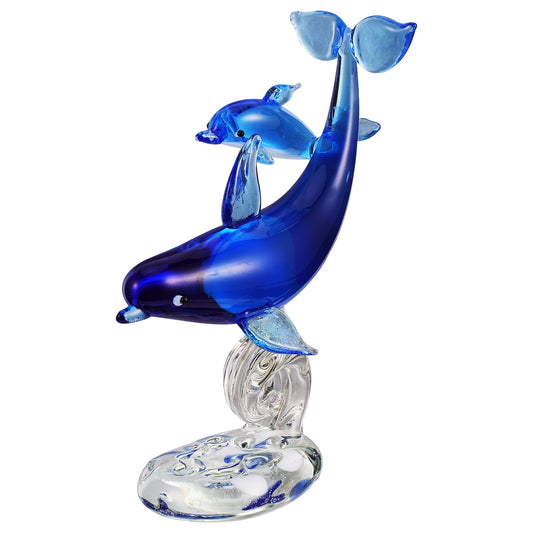 1Pc Crystal Dolphin Figurine for Home Decoration