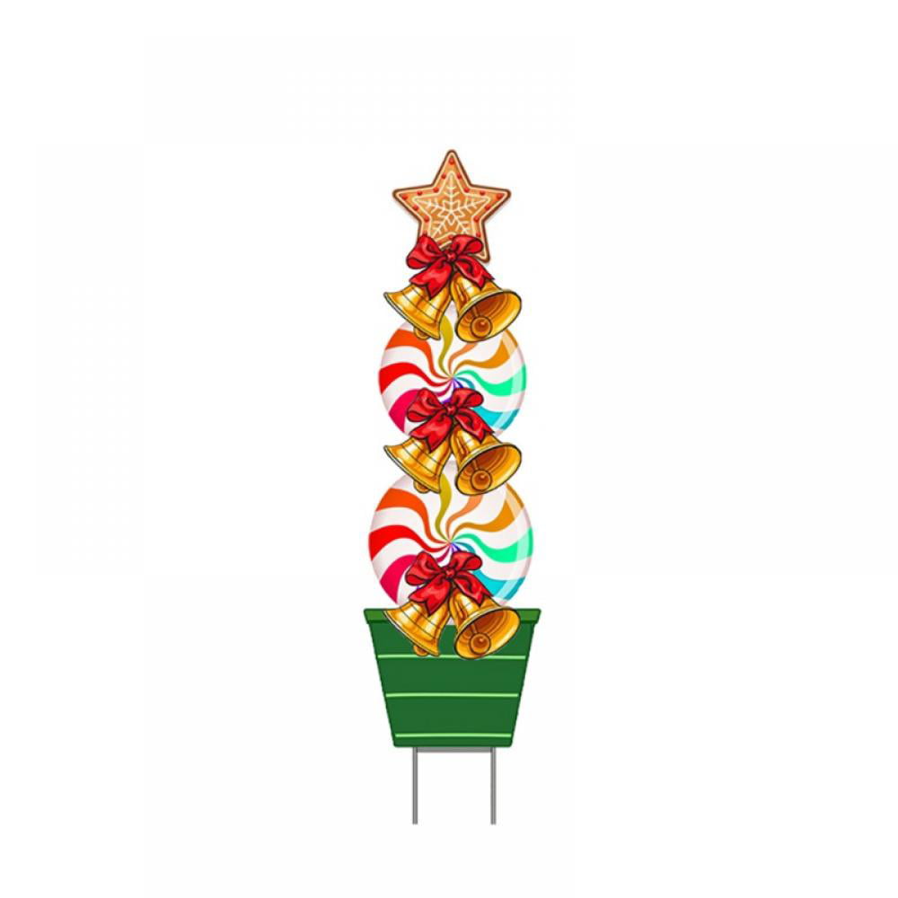 54 inch Candy  Yard Stakes Christmas Decorations