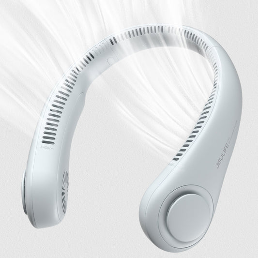 Portable Neck Fan, 4000 mAh Battery Powered Bladeless  w/ 3 Speeds