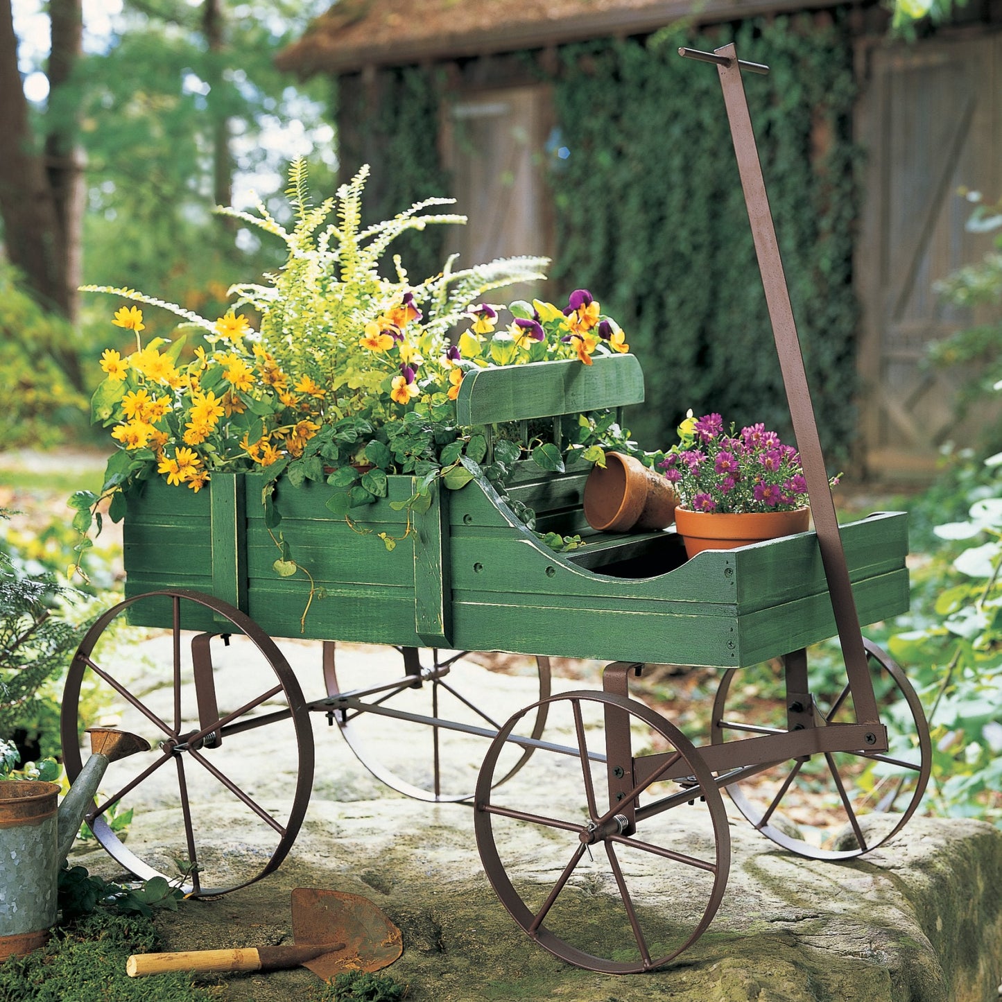 Wagon Decorative Garden Planter