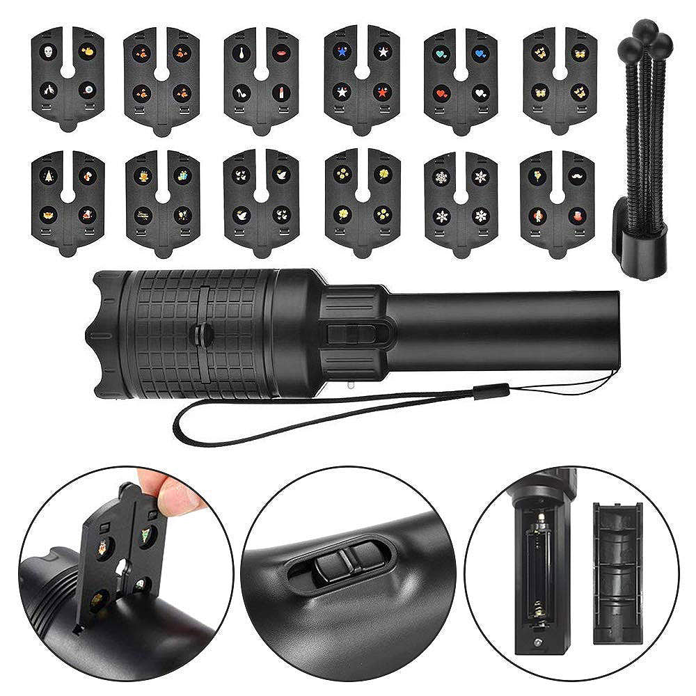 LED Christmas Light Projector-12 Switchable Patterns