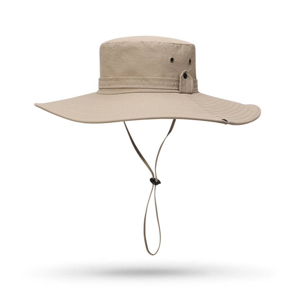 Sun Hat for Men/Women, Wide Brim Bucket Hat Waterproof Breathable