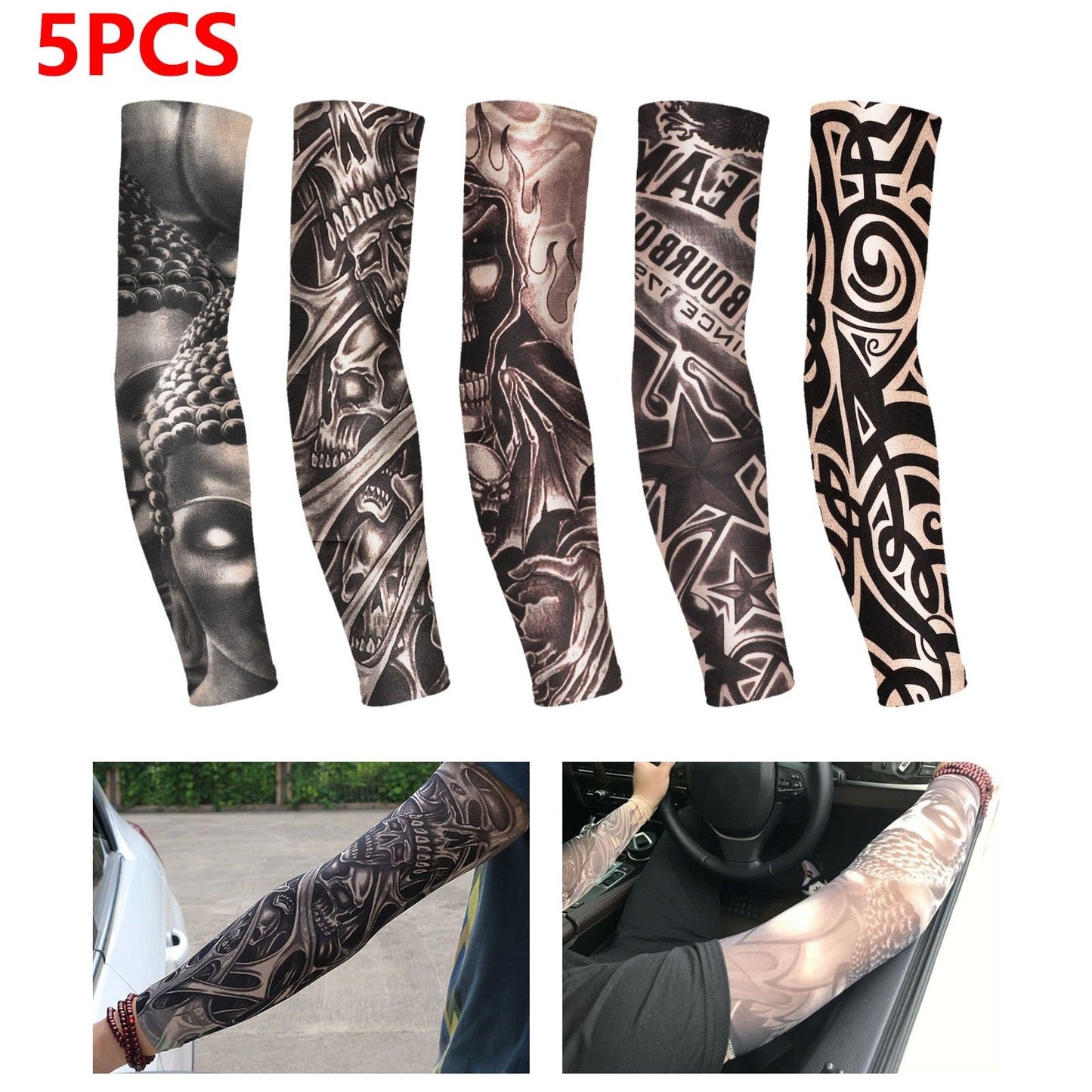 10/5Pcs Cooling Arm Sleeves Cover