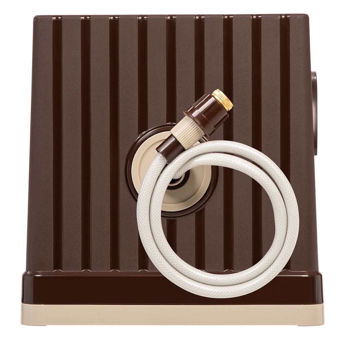 65.61 FT Hose Reel with Nozzle, Brown