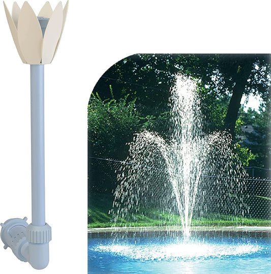 Flowerfall Double Tier Pool Fountain