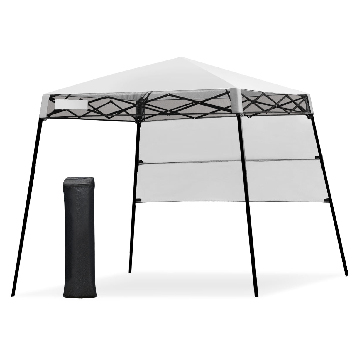 7' x 7' Gray Pop-up Outdoor Canopies