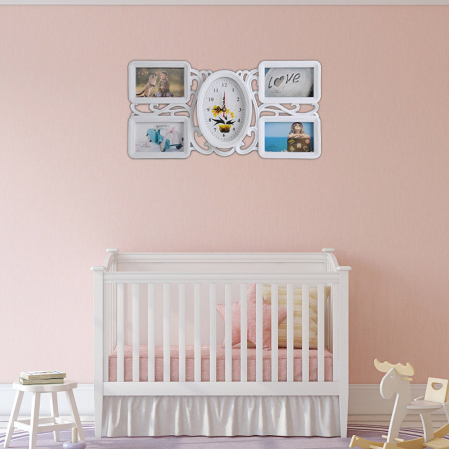 Wall Mounted Frames, White for Home Decoration