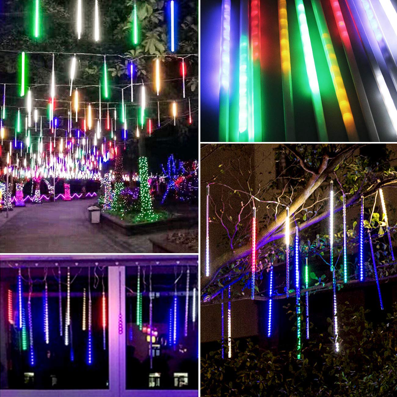 Meteor Shower Rain Christmas Lights