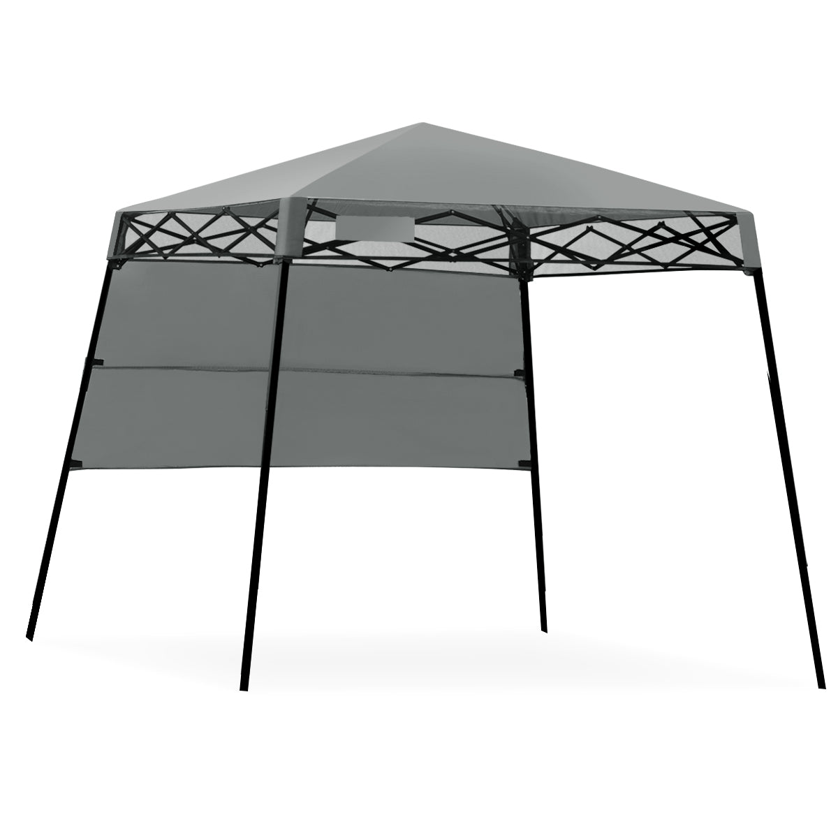7' x 7' Gray Pop-up Outdoor Canopies