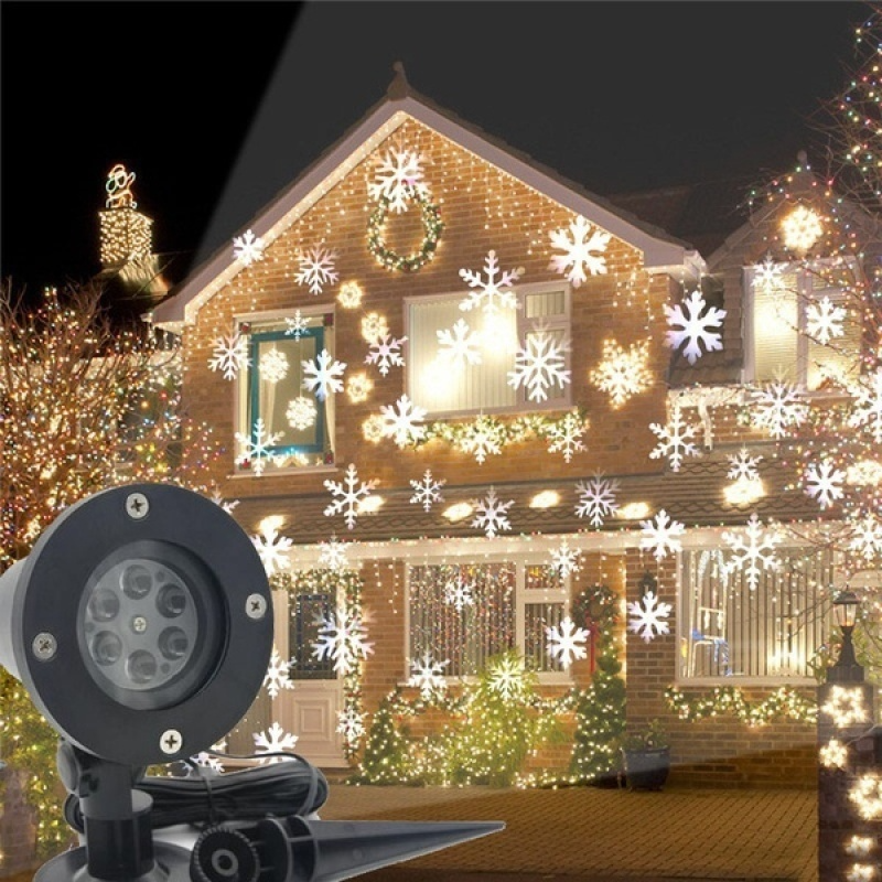 Christmas Snowflake Projector Lights