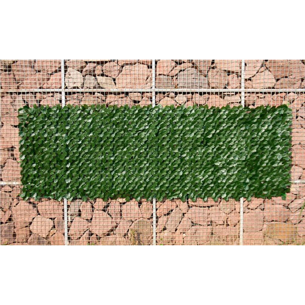 0.53m Artificial Plant Fence Leaf Hedge Wall Panels