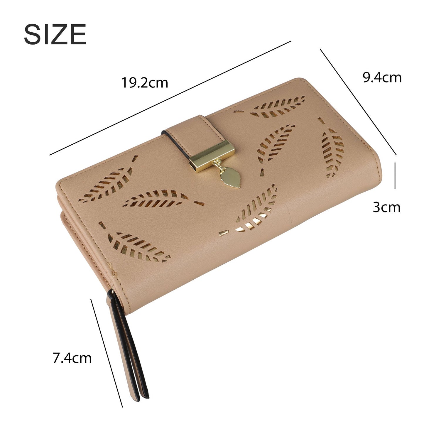Women RFID Wallet Clutch Organizer
