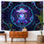 Trippy Tapestry Psychedelic Wall Hanging Mushroom Chakra Wall Blanket Decor for Home, Bedroom, Living Room and Dorm