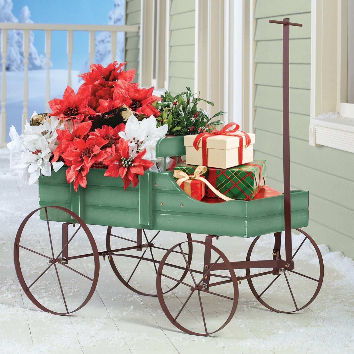 Wagon Decorative Garden Planter