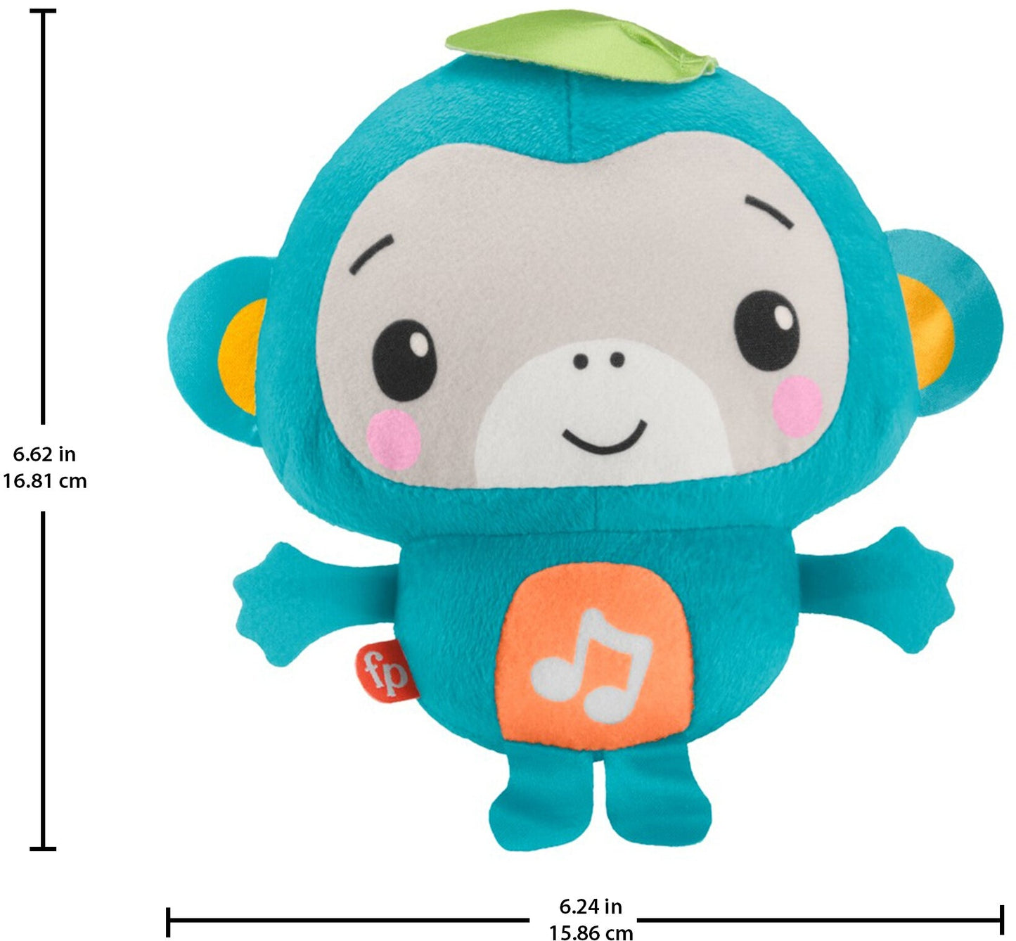 Music & Sounds Monkey Plush Toy For Infants/Toddlers