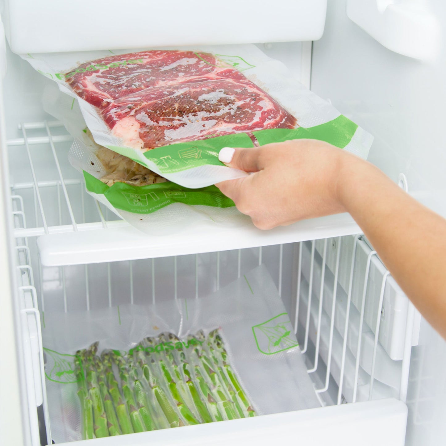 Easy Seal & Peel 11" x 16' Vacuum Seal Roll, 4 Pack