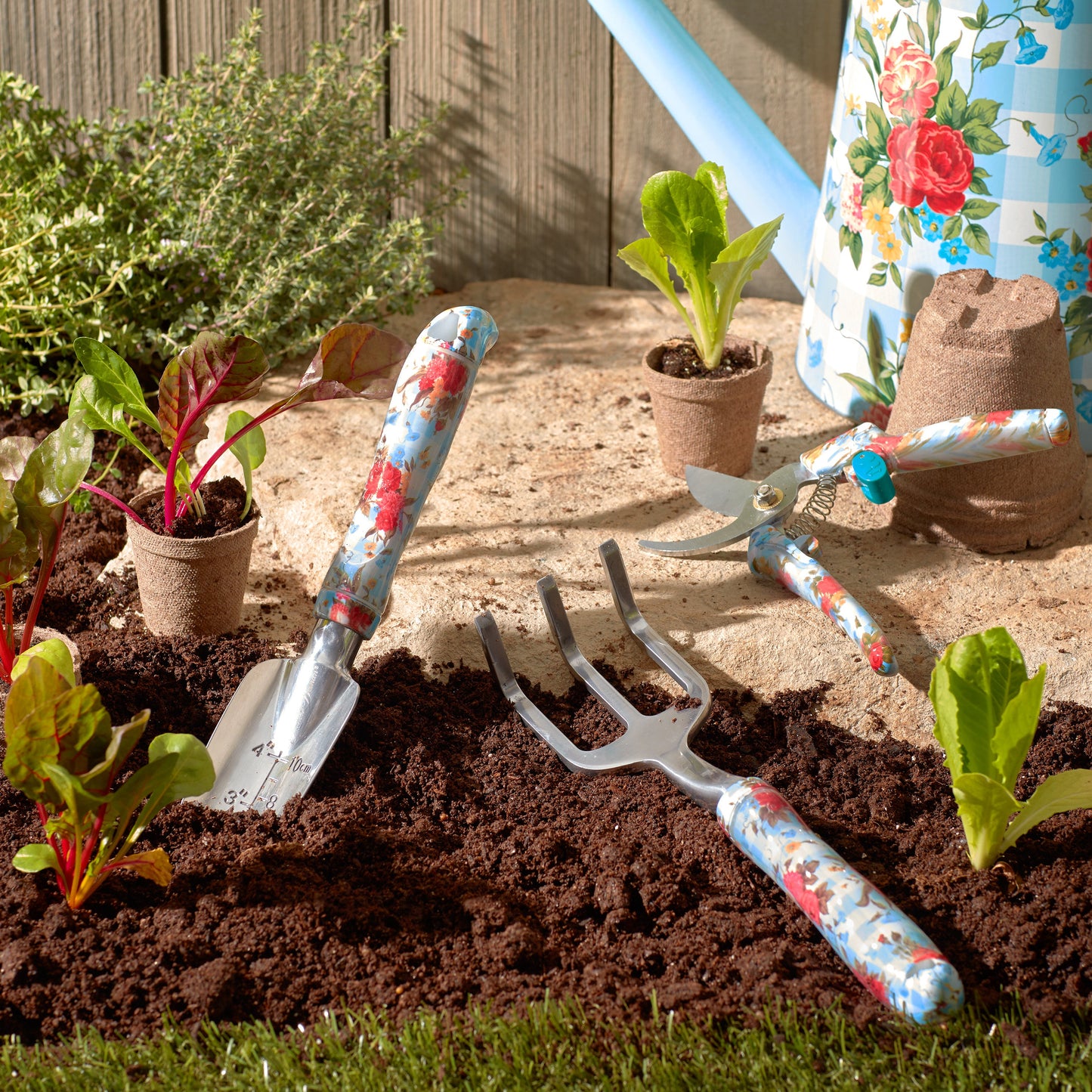 Breezy Blossom Gardening Tool Set (3 Pieces)