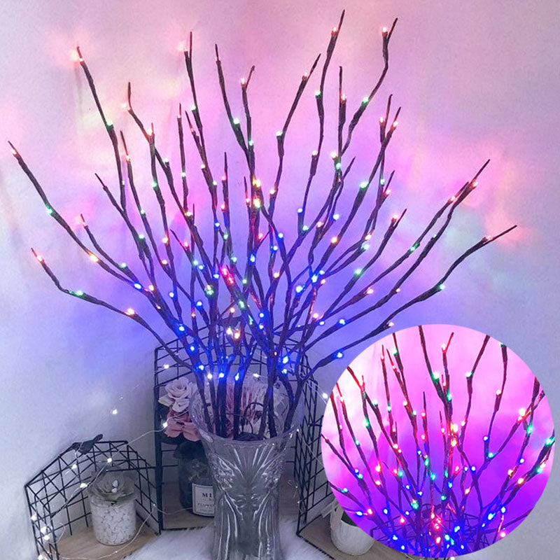 1Pc Christmas Nordic Style Artificial Tree Branches w/ LED Lights