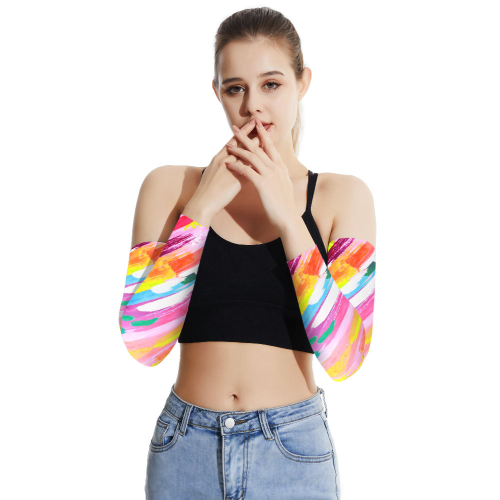 Cooling Arm Sleeves for Sun Summer Protection
