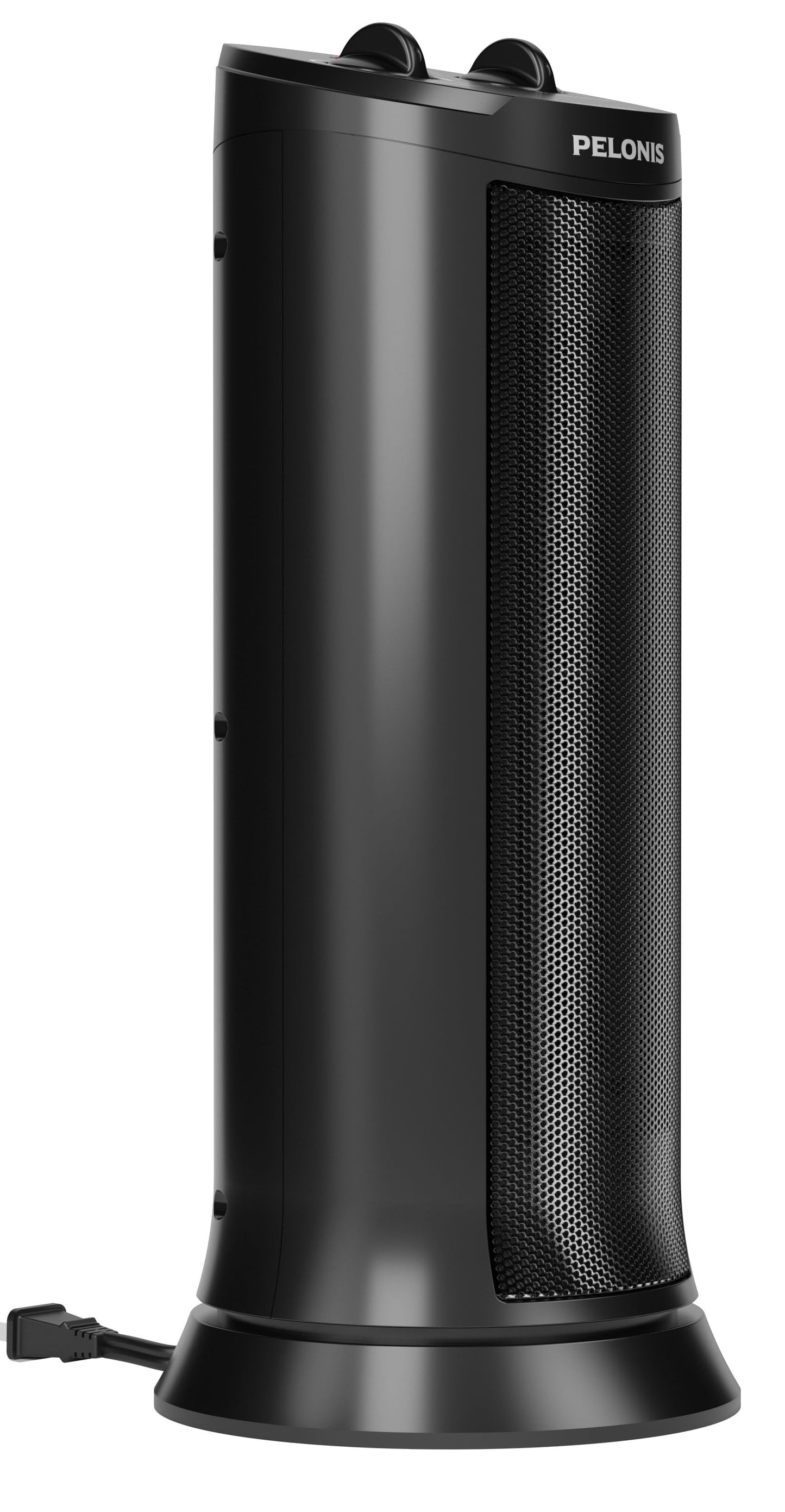 17" 1500W Ceramic Tower Space Heater, Black