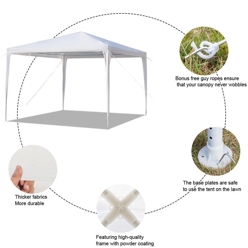 10'x10'  Canopy Tent w/4 Sides