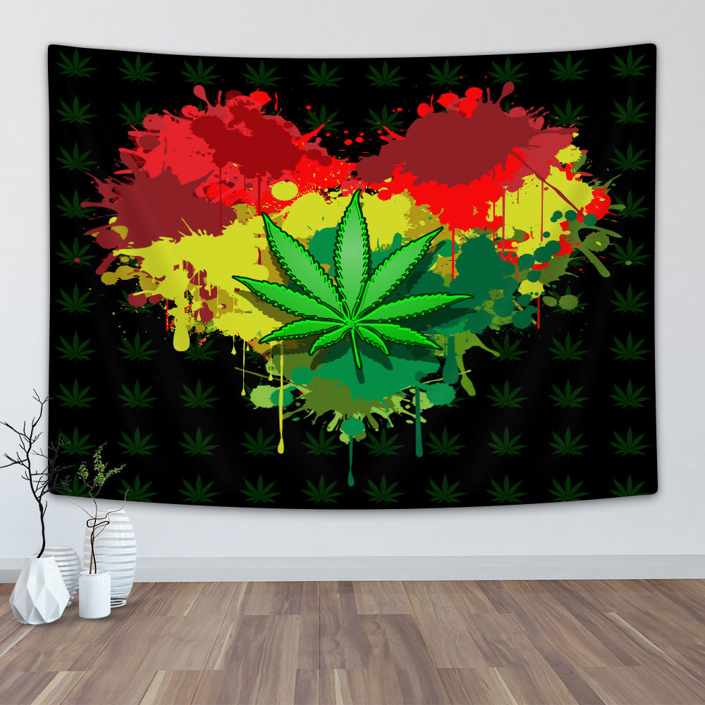 Leaf Heart  Tapestry Home Decoration (90"x70")