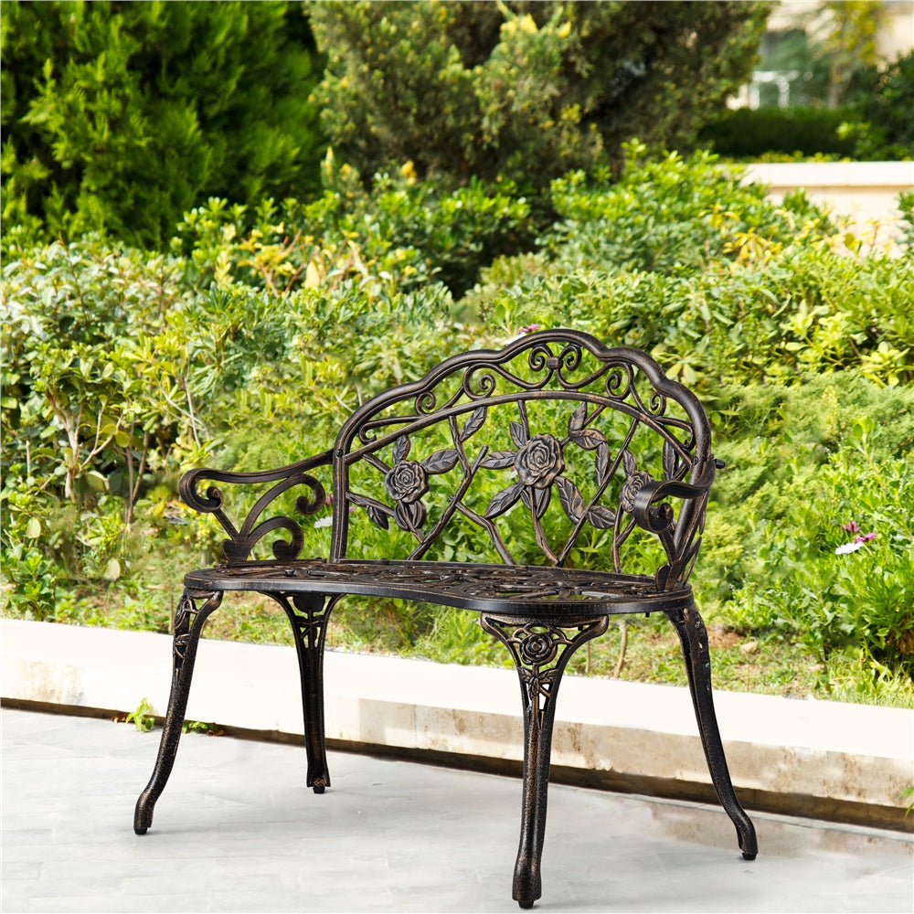 Outdoor Durable Aluminium Garden Bench
