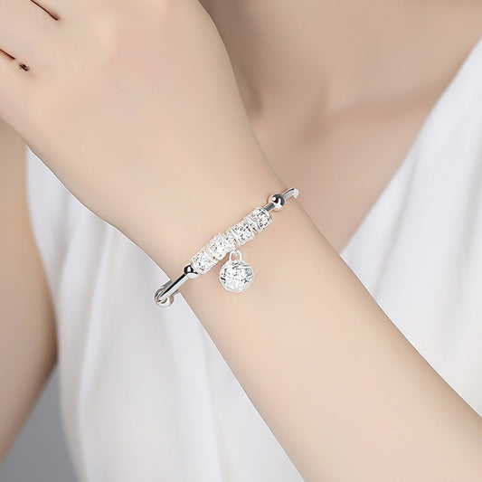Silver Charm Bracelets & Bangles For Women