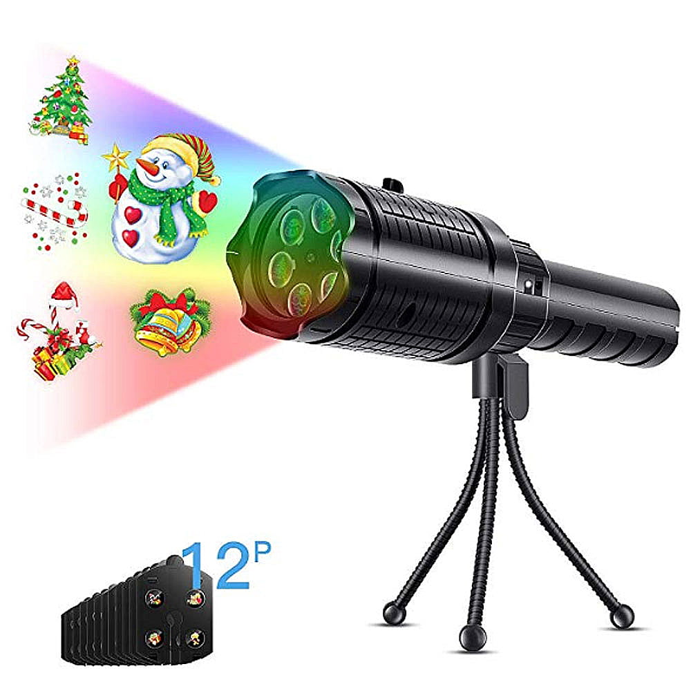 LED Christmas Light Projector-12 Switchable Patterns