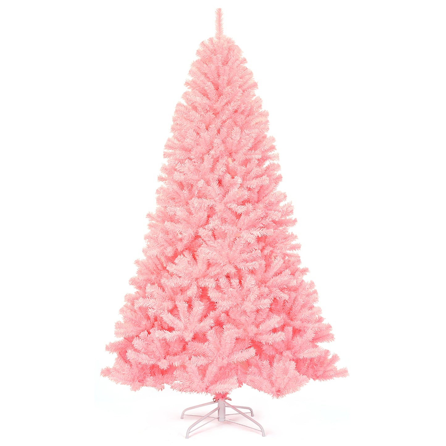 7ft Premium  Artificial Pre-Lit Christmas Tree w/  Ornaments & Star Topper