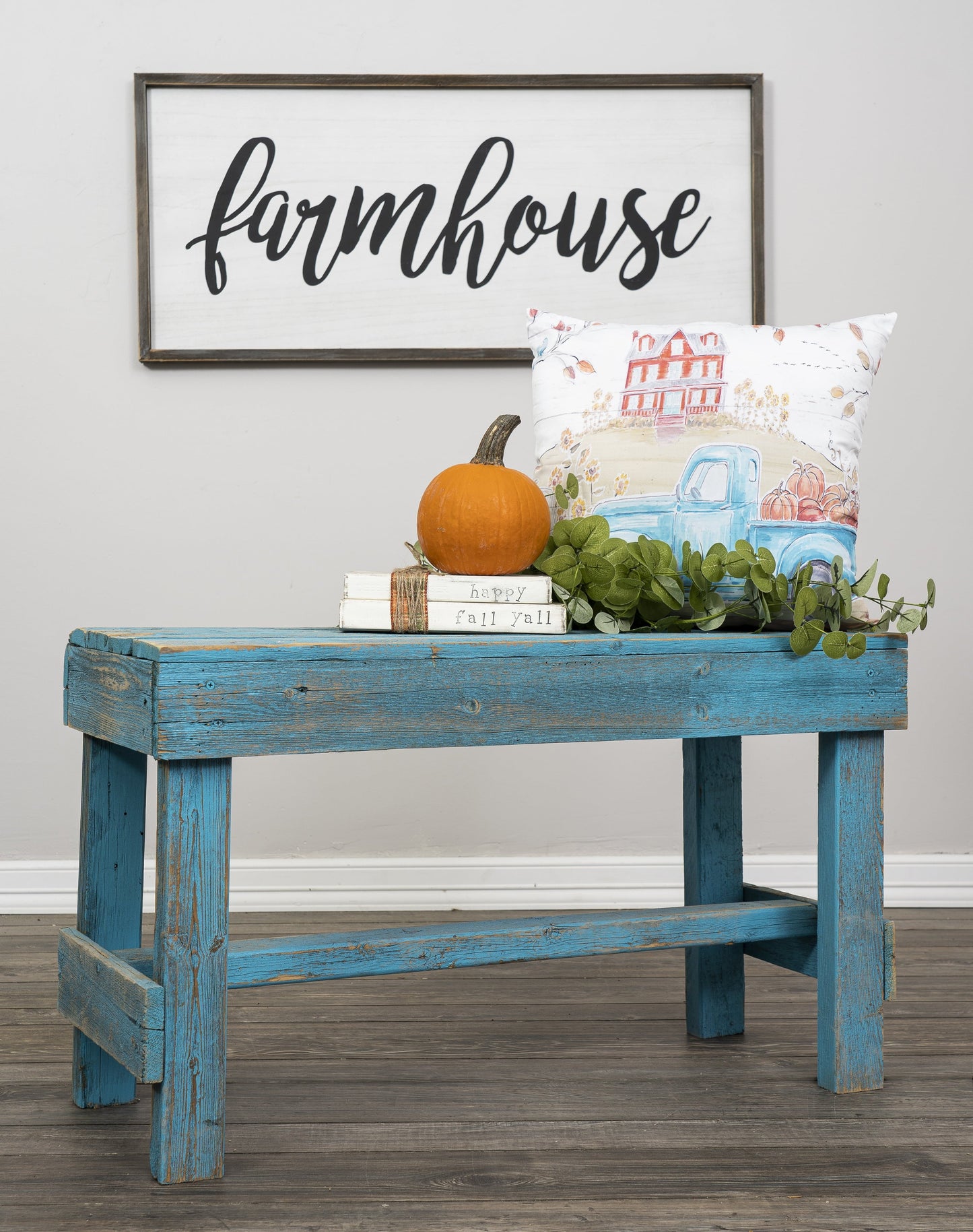 Woven Paths Wood Bench