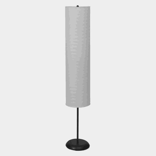 Collapsible Floor Lamp w/ Ricepaper Shade, Ivory