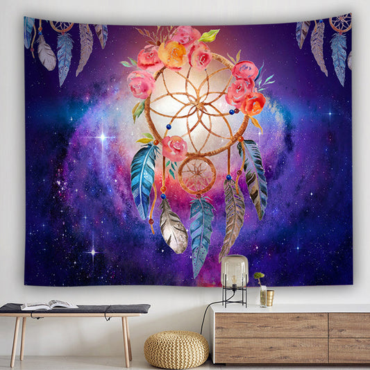 Colorful Dream Catcher Tapestry Wall Decoration 40x60"